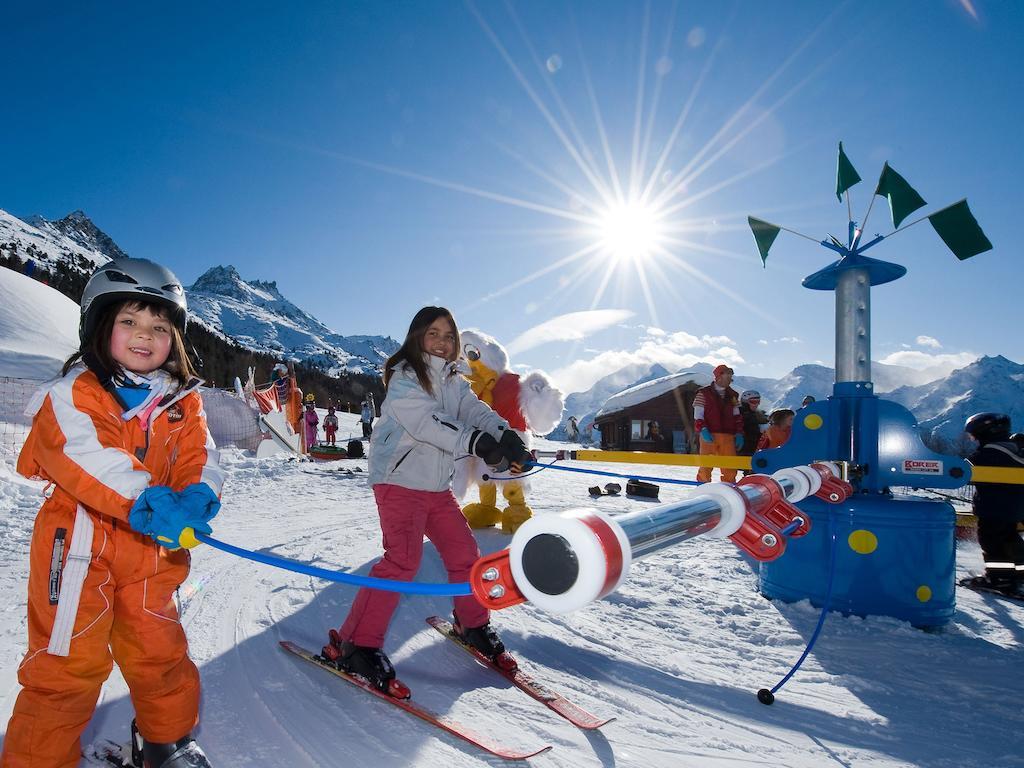 Chalet Soldanella Grächen Esterno foto