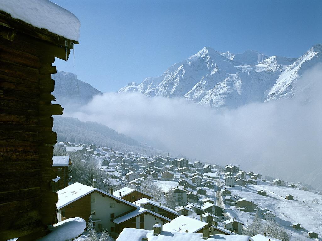 Appartamento Chalet Soldanella Grächen Esterno foto